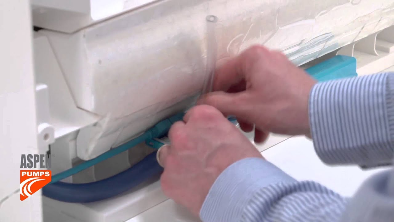 How to install a Mini Aqua in a wall mounted unit