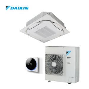 Daikin Roundflow cassette airco FCAG140B + RZASG140MY 14,0kW | standaardpaneel wit