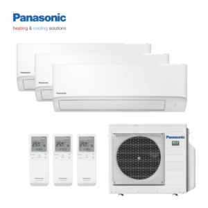 Panasonic multi-split airco CU-3Z52TBE wandunits 3x CS-MTZ16WKE