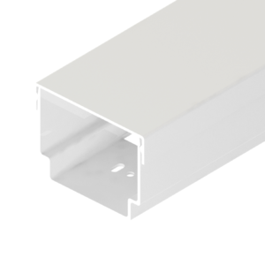 Qventi Aluminium Leidinggoot 2000 mm – Wit (RAL9010)