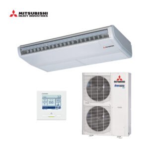 Mitsubishi Hyper Inverter plafond-onderbouw airco FDE140VH + FDC140VSX-W 14,0kW