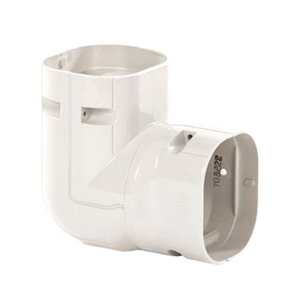 Inoac NCX75-W verstelbare bocht hor./vert. (Wit)