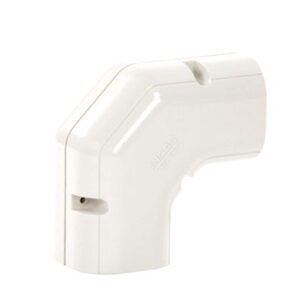Inoac NE100-W platte lange bocht 90° (wit)