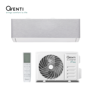 Qventi Design wandmodel airco Flex Design 12 lichtgrijs 3,5kW