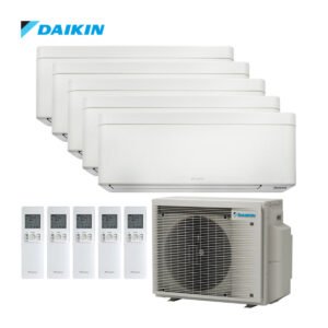 Daikin stylish multi-split airco 5MXM90A wandunits 5x FTXA20CW