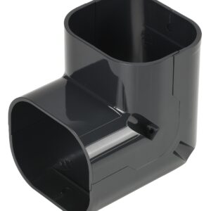 Inaba Denko SC-77-A lange stijgende bocht 90° - Antraciet