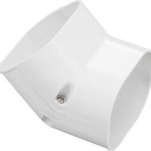 Inaba Denko SCF-140-W stijgende bocht 45° - Wit