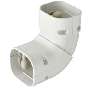 Inaba Denko SCS-77-W verstelbare stijgende bocht 45-90° - Wit