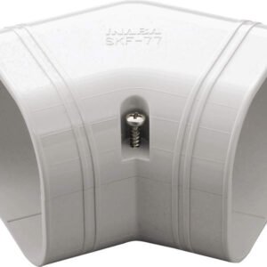 Inaba Denko SKF-100-W platte bocht 45° - Wit