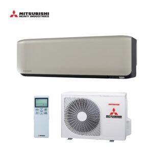 Mitsubishi wandmodel airco SRK50ZS-WFT + SRC50ZS-W 5,0kW titanium
