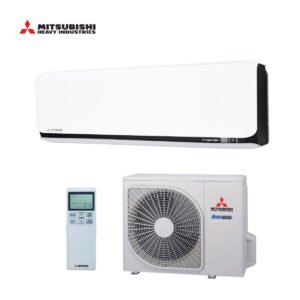 Mitsubishi wandmodel airco SRK60ZSX-WFB + SRC60ZSX-W 6,0kW zwart-wit