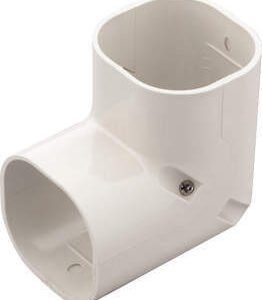 Inaba Denko SC-77-I lange stijgende bocht 90° - Ivoor